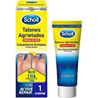Los mejores  - Scholl Crema de Pies para Talones Agrietados- con Urea y Keratina- Blanco- 60 Mililitros- 6